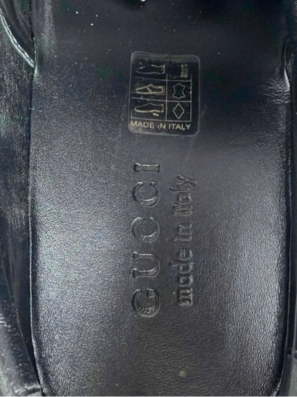 Gucci Slip-On Low Bees Black Size 9.5 UK / 10 US Men’s Designer Shoes Italy Rare - Picture 6 of 10